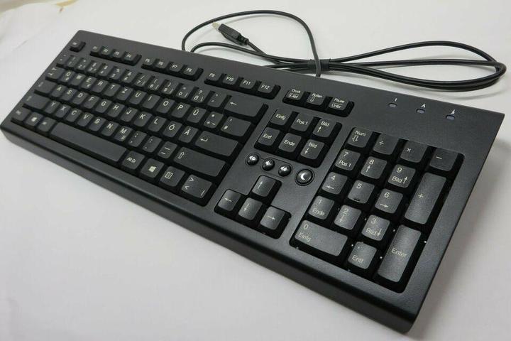 Produktbild HP Business Keyboard with USB SK-2086 DE + GIFT Lithuanian Letter Stickers (DE, Kabelgebunden)
