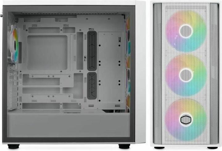 Image du produit Cooler Master MasterBox 600 blanc (ATX, ITX, mATX, E-ATX)