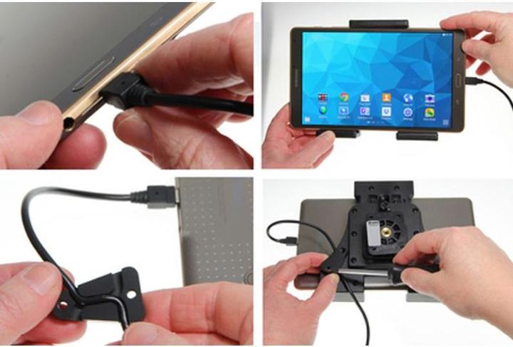 Produktbild Brodit 727070 Universal Tablethalterung USB Type C