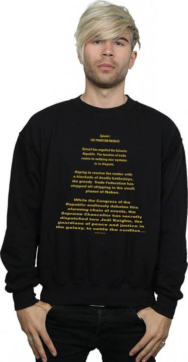 Image du produit Star Wars - Sweat THE PHANTOM MENACE OPENING CRAWL - Homme (5XL)