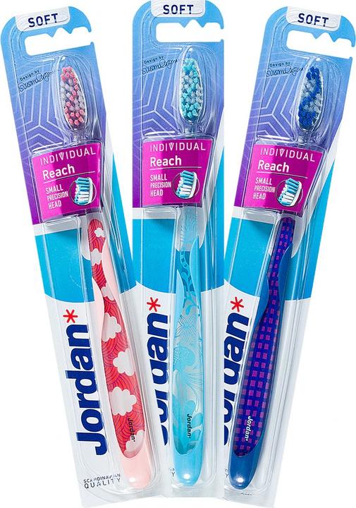 Produktbild Jordan* Individual Reach Zahnbürste Soft (Extra weich, 1x)