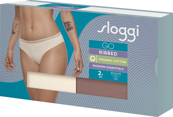 Actual product image Sloggi GO Ribbed Tai C2P (S, pack of 2)