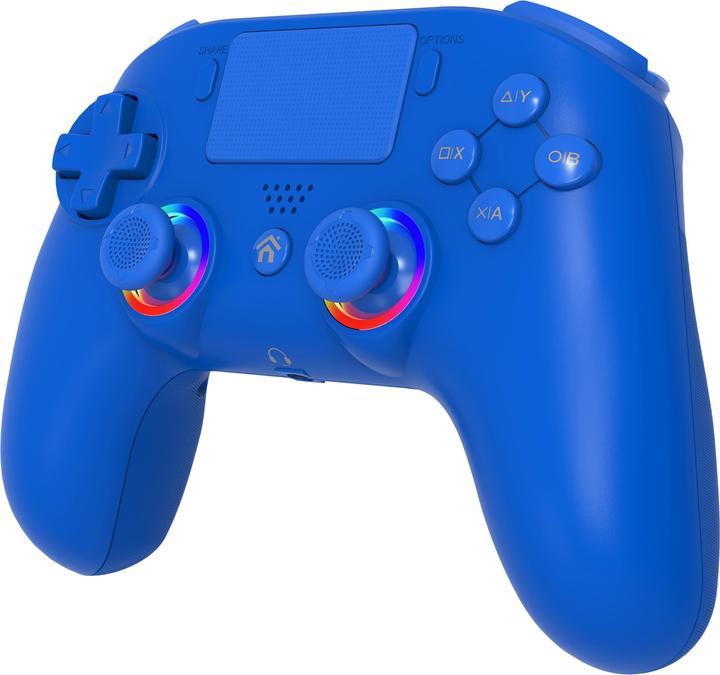 Actual product image Subsonic Wireless Led Controller Blue for PS4/PC (PC, Playstation Classic)