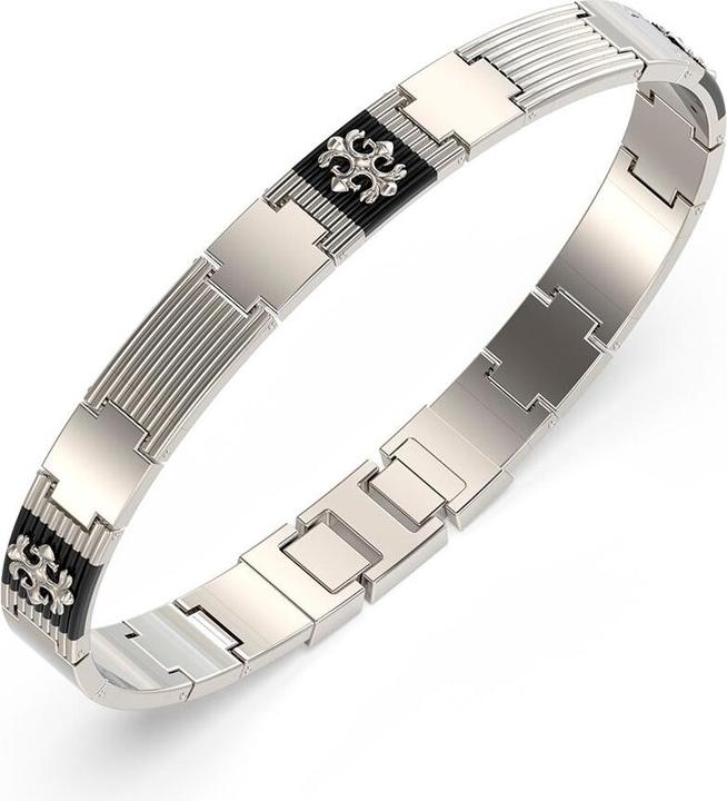 Guess Herrenarmreif JUMB05065JWSTBKT-U Silberfarben