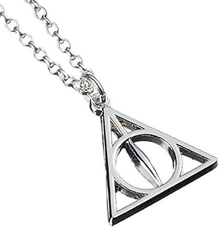 Immagine prodotto GED Harry Potter Sterling Silver Deathly Hallows Necklace (Argento)