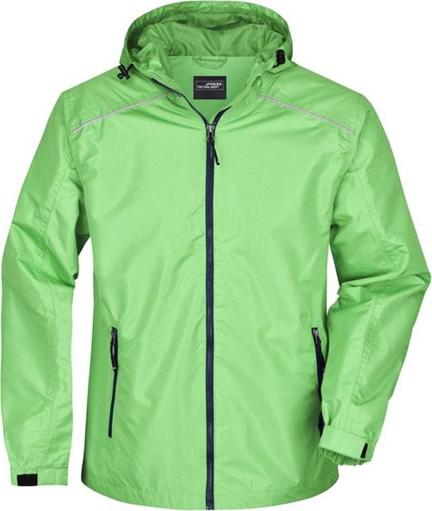 Actual product image James & Nicholson Mens Waterproof Jacket (M)
