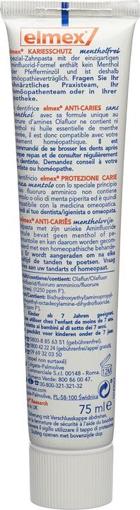 Image du produit Elmex Kariesschutz mentholfrei (75 ml)
