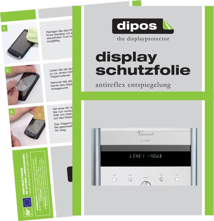 Produktbild Dipos Displayschutzfolie Antireflex (Audiogerät Bildschirm-Schutzfolie)