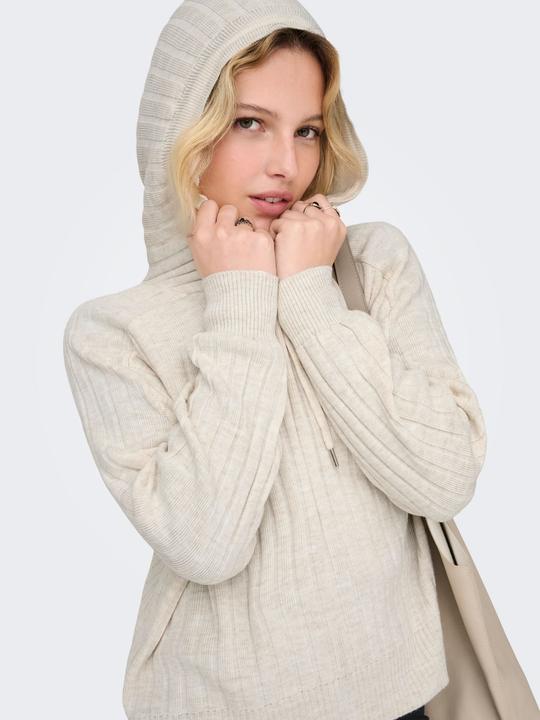 Actual product image Only Hooded knit sweater (M)