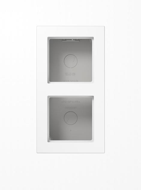 Produktbild JUNG Aufputz-Kappe 2fach