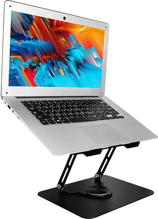 Produktbild Media-Tech Verstellbarer drehbarer ergonomischer Laptopständer 10–17” LAPTOP STAND ROTO MT2662