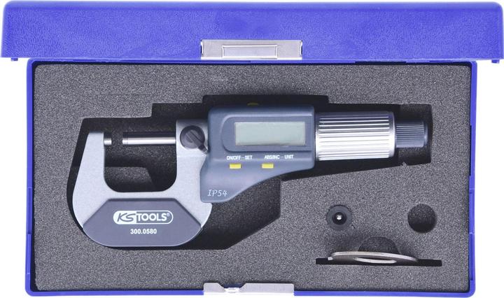 Immagine prodotto KS Tools Micrometro esterno digitale, 0-25 mm