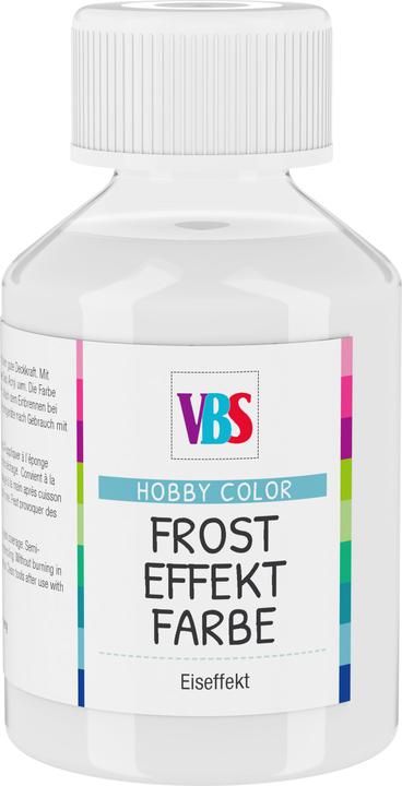 Image du produit VBS Peinture à effet FROST "FROST", 100ml (Blanc, 100 ml)