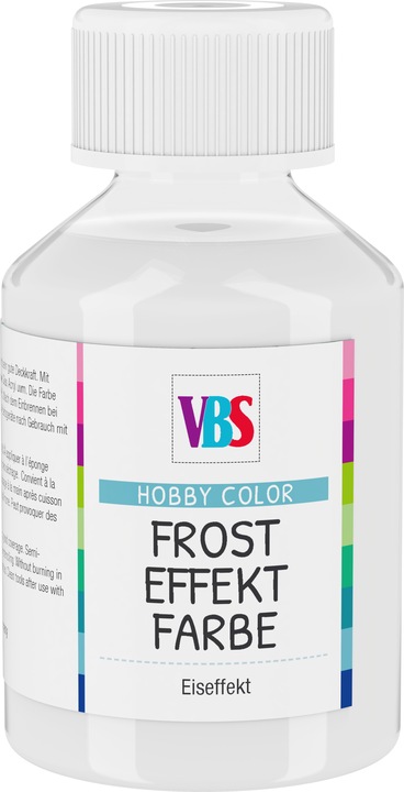 Produktbild VBS FROST-Effektfarbe "FROST", 100ml (Weiss, 100 ml)