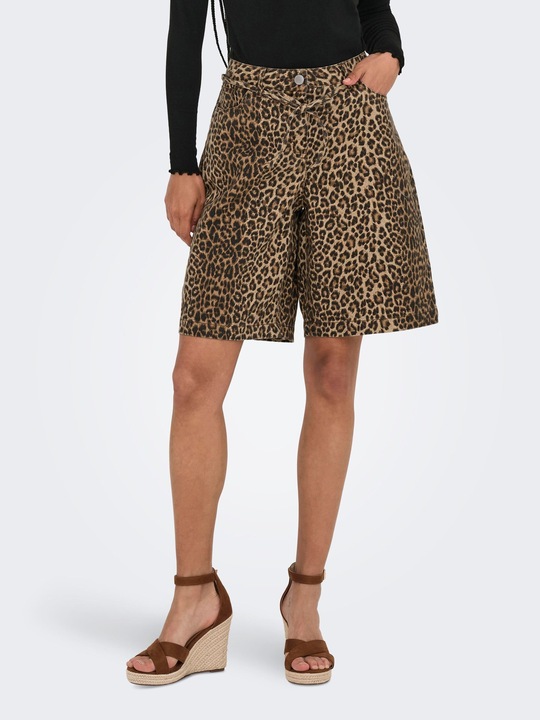 Actual product image Only ONLNAOMI Hohe Taille Normal geschnitten Bermuda Shorts Bermuda Shorts (XL)