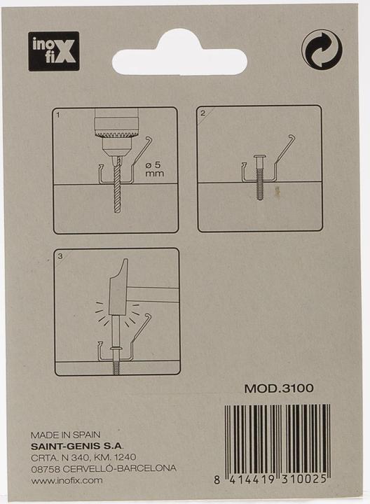 Actual product image Inofix Plasfix 3100 (Duct, 25 cm)