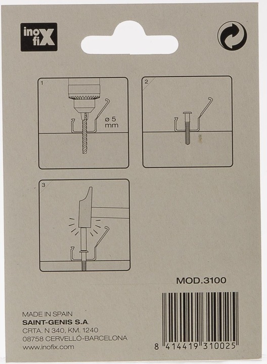 Immagine prodotto Inofix Plasfix 3100 (Tubazione, 25 cm)