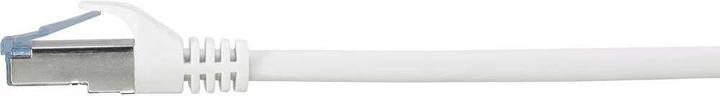 Produktbild Renkforce RF-5047454 RJ45 Netzwerkkabel, Patchkabel CAT 6a S/FTP 0.15 m Weiss Fla (S/FTP, CAT6a, 0.15 m)