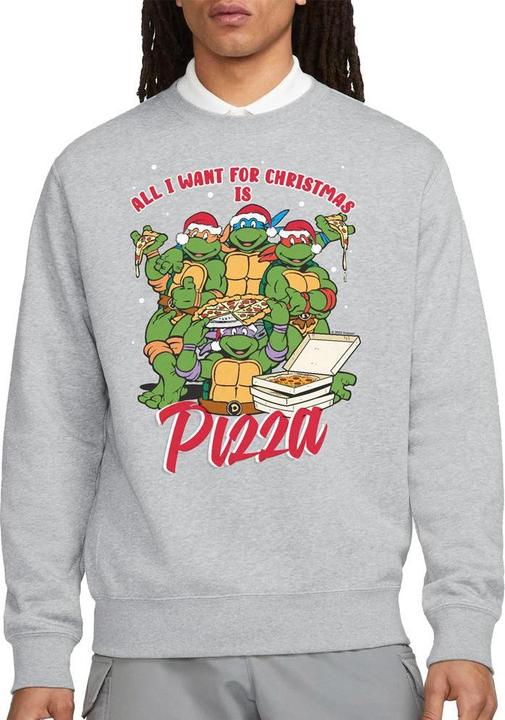 Produktbild Teenage Mutant NT Sweatshirt weihnachtliches Design (M)