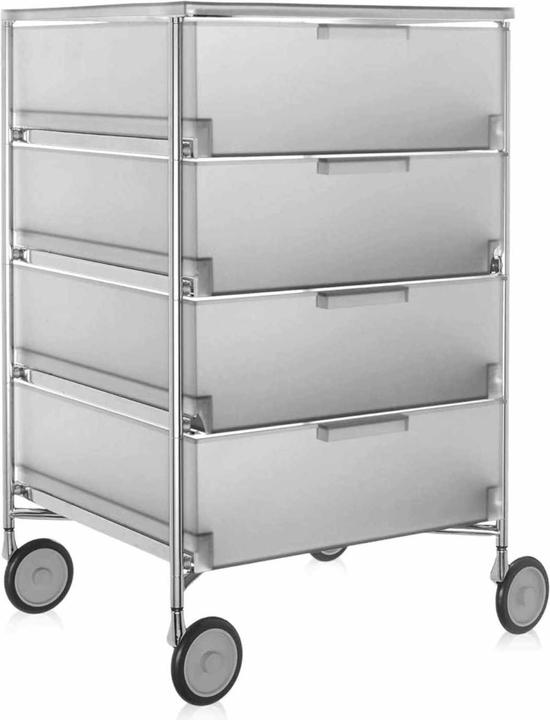 Actual product image Kartell Mobile roller container (49 x 49 x 78 cm)