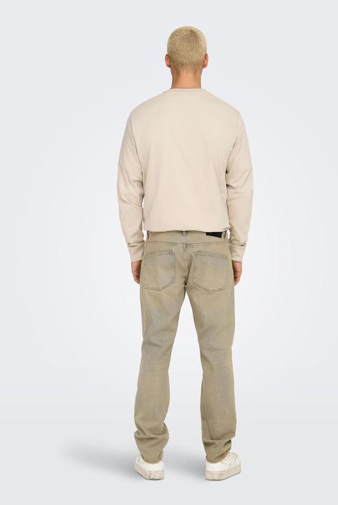 Actual product image Only & Sons ONSWEFT Niedrige Taille Normal geschnitten Jeans Slim Fit Jeans (W36/L32)