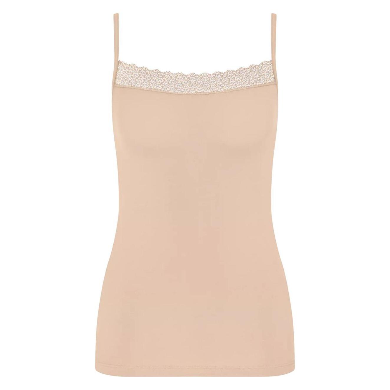 Triumph, BHs, Feel Of Modal Spaghetti Top, Beige, (Einzelpack)