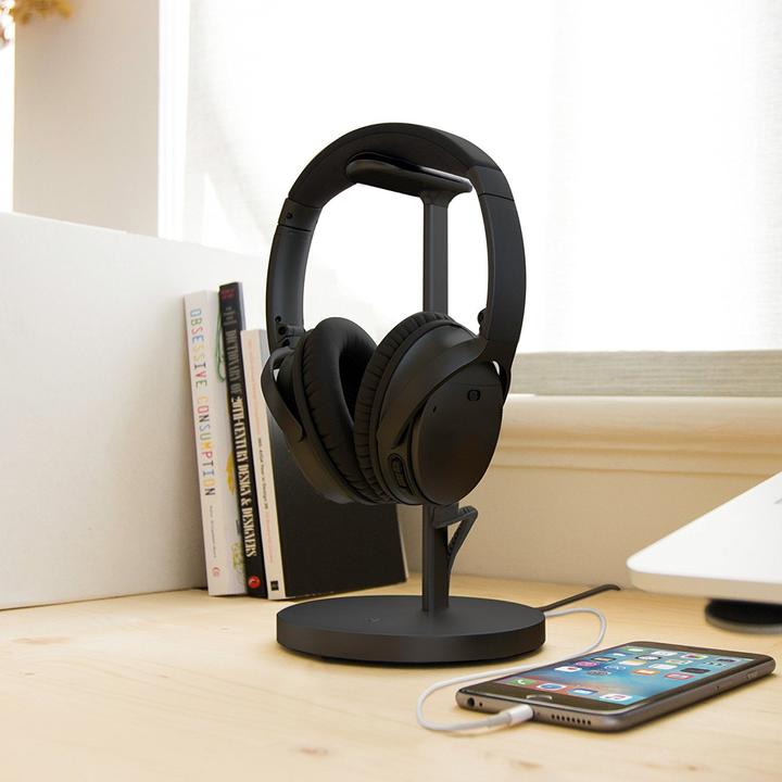Actual product image TwelveSouth Fermata Headphone Charging Stand