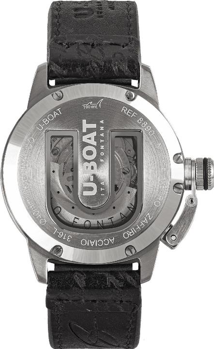 Actual product image U-Boat 8890 Classico Vintage Automatic 40mm 10ATM (Swiss made, 40 mm)