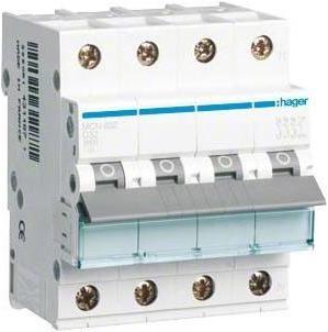 Actual product image Hager Circuit breaker 3p+N, C-32A, 6kA MCN632