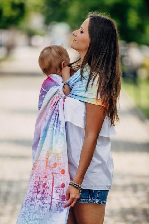 Produktbild Lennylamb Ringsling - Symphony Rainbow Light (1.80 m)