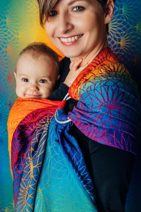 Produktbild Lennylamb Ring Sling - Rainbow Lotus (1.80 m)