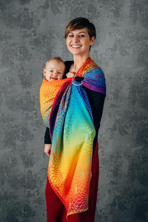 Produktbild Lennylamb Ring Sling - Rainbow Lotus (1.80 m)