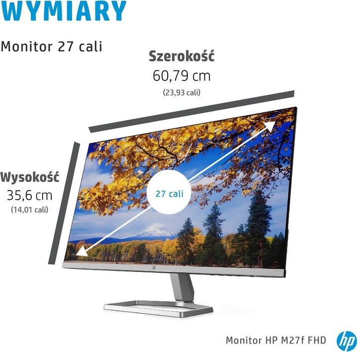 Produktbild HP M27f (1920 x 1080 Pixel, 27")
