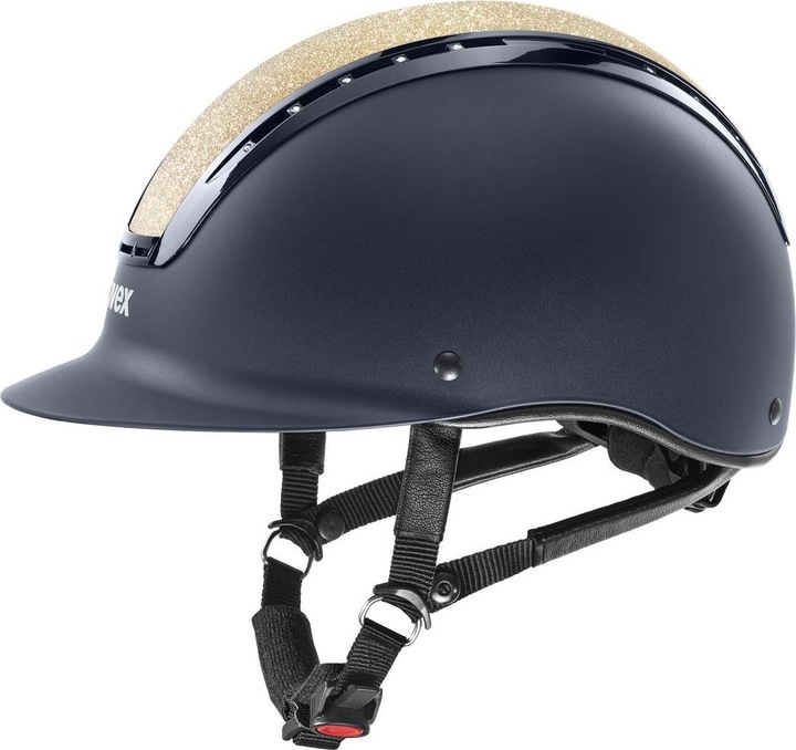 Actual product image Uvex Sports Suxxeed Starshine riding helmet (55, 56)