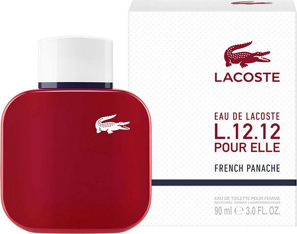 Actual product image Lacoste L.12.12 - French Panache Pour Elle EdT (Eau de toilette, 90 ml)
