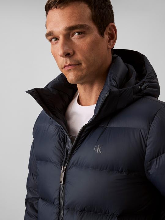 Produktbild Calvin Klein Jeans Ls Nylon Zip Off Hood Down Puffe (L)