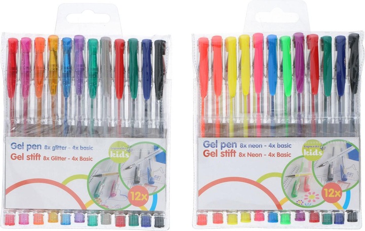 Image du produit Edco Stylos gel (Multicolore, 12 x)