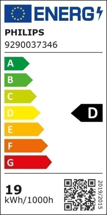 Energie-Label Philips LED-Tube T5 f. EVG (G5, 18.50 W, 2600 lm, 1 x, D)