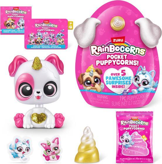 Actual product image Zuru Rainbocorns Pocket Puppycorn Surprise S1 (15.50 cm)