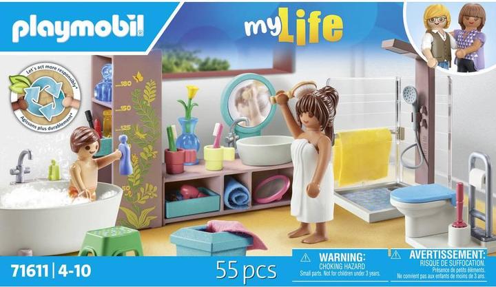Produktbild Playmobil Badezimmer (71611, Playmobil My Life)