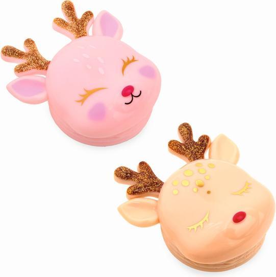 Trendhaus MAGIC MOMENTS SNOW FRIENDS Lippenbalsam in Rentier-Dose 5g, 2-fach sortier (Baume à lèvres)