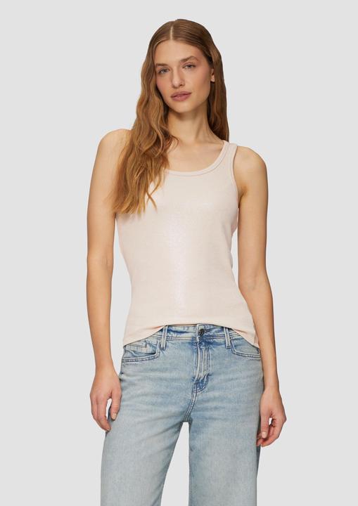 Produktbild s.Oliver T-Shirt Top mit Glitzer-Effekt (46)