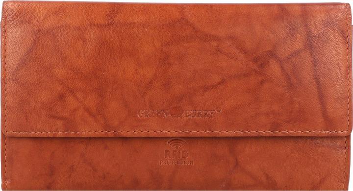 Actual product image Greenburry Basic wallet RFID leather 19 cm
