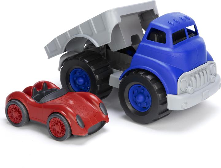 Green Toys Flatbed with Race Car