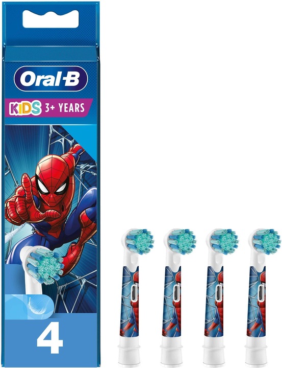 Actual product image Oral-B Replacement for electric toothbrush EB10 4 FFS SPIDERMAN (4 x)