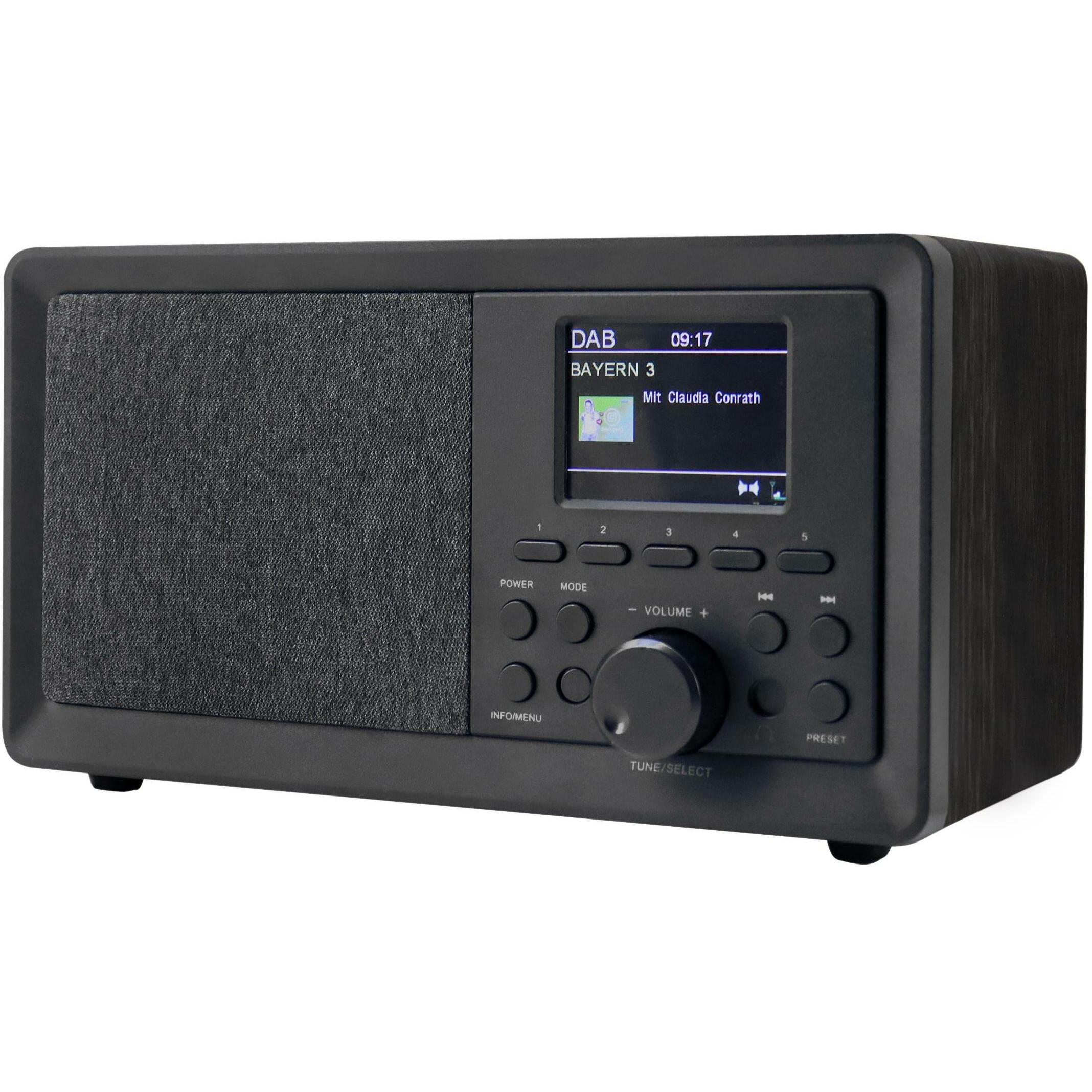 Thumbnail - Soundmaster DAB350SW (DAB+, FM), Radio, Schwarz