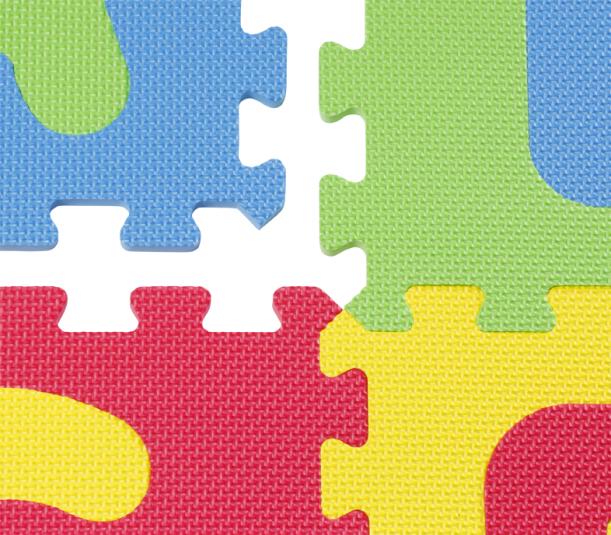 Produktbild Knorrtoys Puzzlematte - "Alphabet + Zahlen" /36-tlg./30cm (30 x 30 cm)