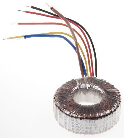Produktbild RS PRO Transformator Ringkern 80VA 2x18V