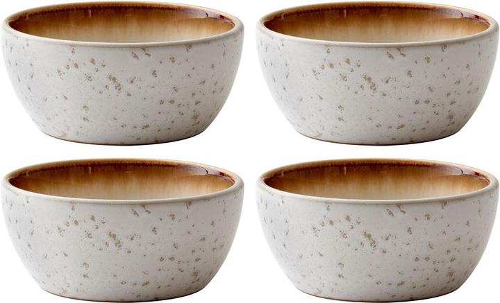 Actual product image Bitz Snack bowl Ø 12 cm 4 pieces, Cream/Brown