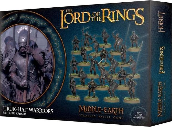 Actual product image Games Workshop Uruk-Hai Warriors - The Lord of the Rings: Middle Earth